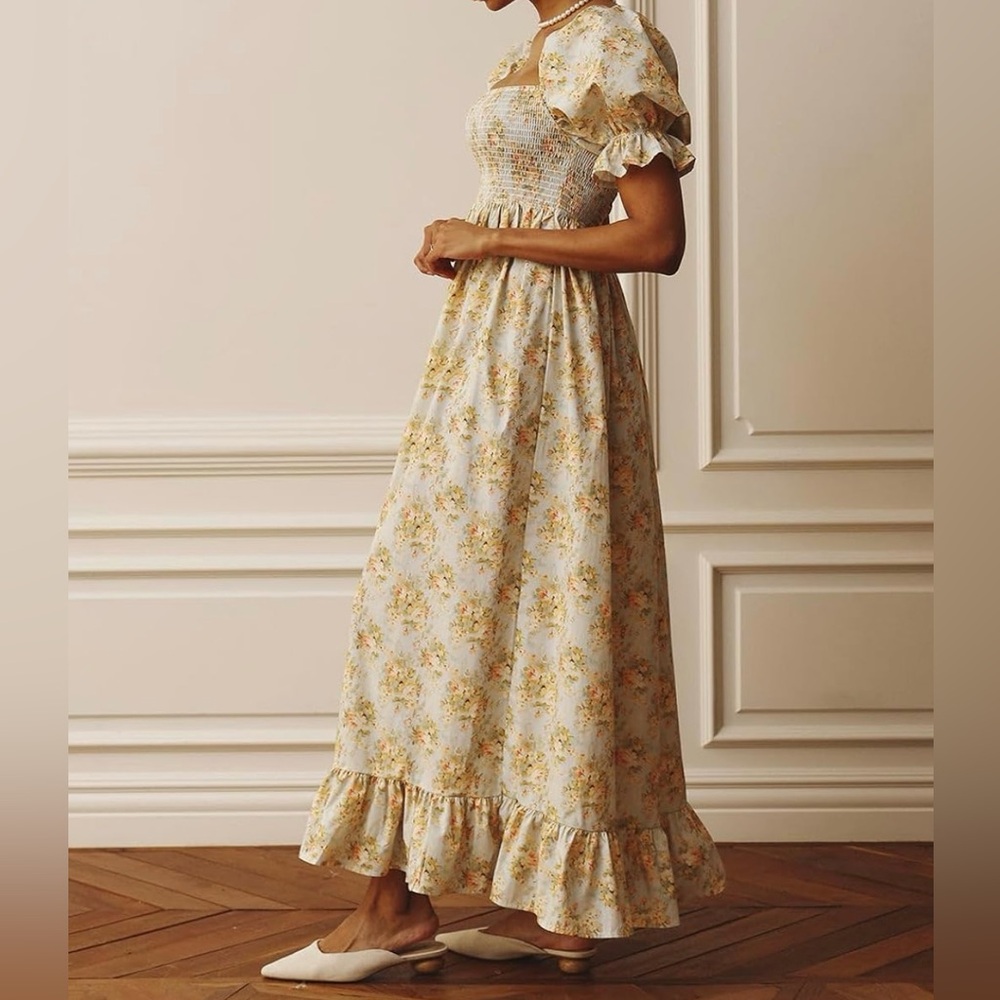 Nothing Fits But Kiri Antique Rose Dress Small Medium